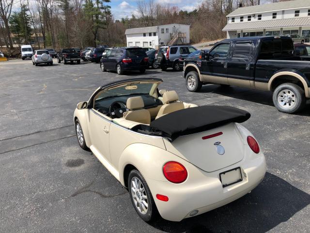 3VWCM31Y55M304272 - 2005 VOLKSWAGEN NEW BEETLE 白色 照片 4