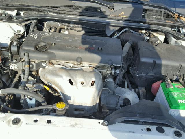 4T1CE30P77U755903 - 2007 TOYOTA CAMRY SOLA WHITE photo 7