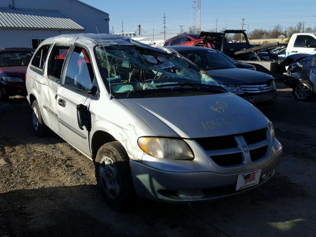 1D4GP24313B104373 - 2003 DODGE GRAND CARA SILVER photo 1