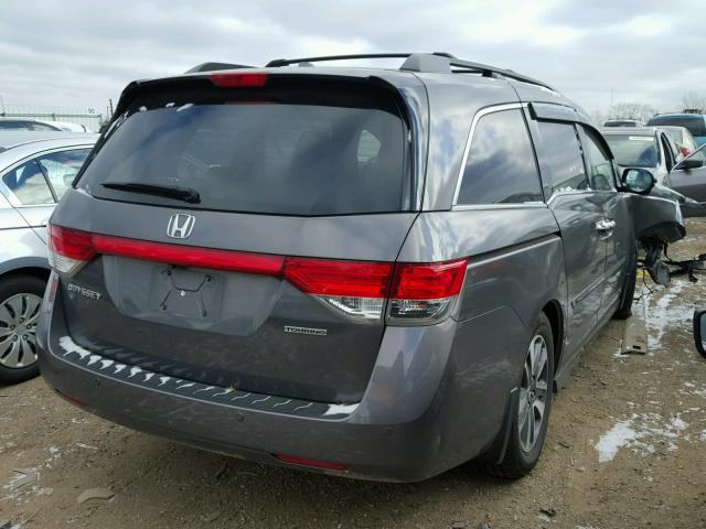 5FNRL5H96FB014400 - 2015 HONDA ODYSSEY TO GRAY photo 4