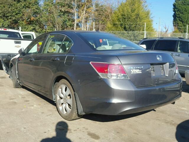 1HGCP26898A030106 - 2008 HONDA ACCORD EXL SILVER photo 3