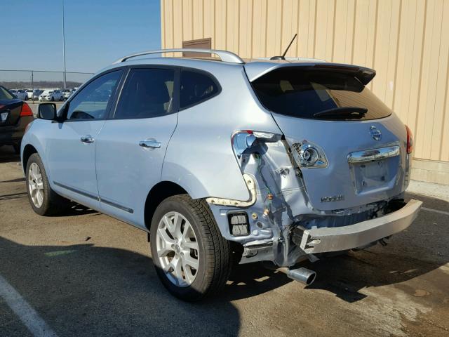 JN8AS5MV9BW301890 - 2011 NISSAN ROGUE S SILVER photo 3