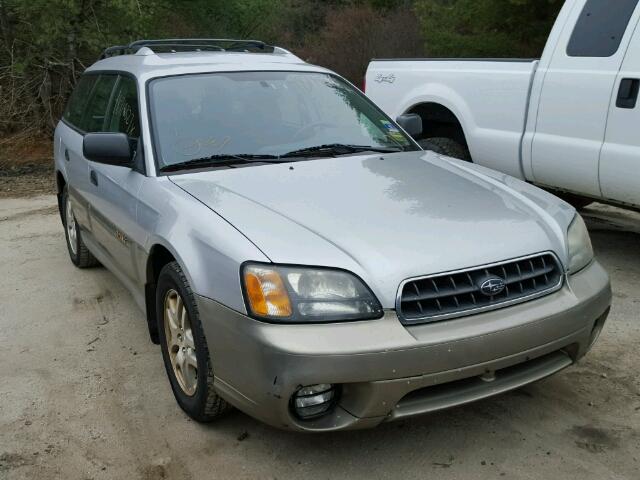 4S3BH675337615630 - 2003 SUBARU LEGACY OUT SILVER photo 1