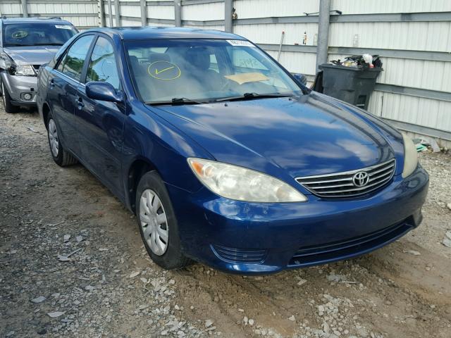 4T1BE32K75U080614 - 2005 TOYOTA CAMRY LE BLUE photo 1