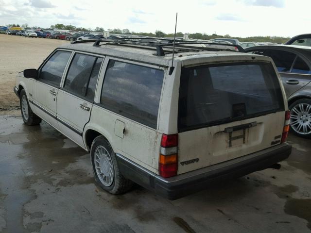 YV1KW9509P0011362 - 1993 VOLVO 960 WHITE photo 3