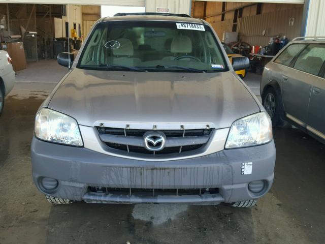 4F2YU06B22KM39014 - 2002 MAZDA TRIBUTE DX SILVER photo 9