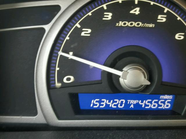 1HGFA16526L122805 - 2006 HONDA CIVIC LX BLUE photo 8