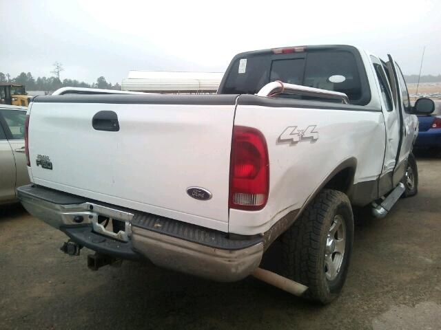 1FTRX18L52NB98314 - 2002 FORD F150 WHITE photo 4