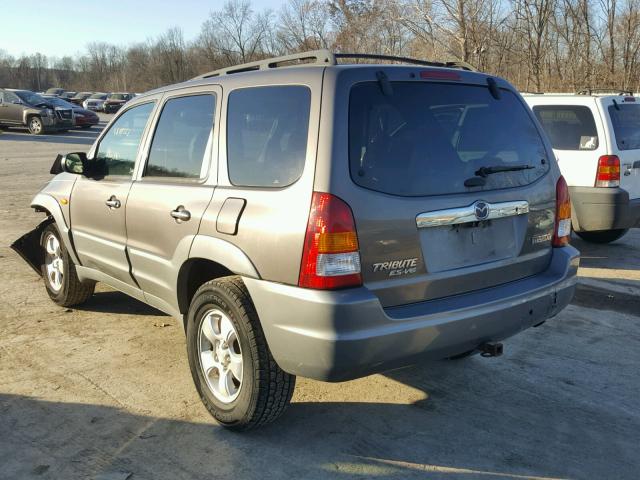 4F2YU09132KM19163 - 2002 MAZDA TRIBUTE LX GRAY photo 3