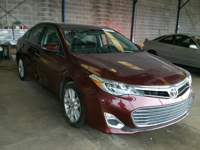 4T1BK1EB1DU022599 - 2013 TOYOTA AVALON BAS RED photo 1