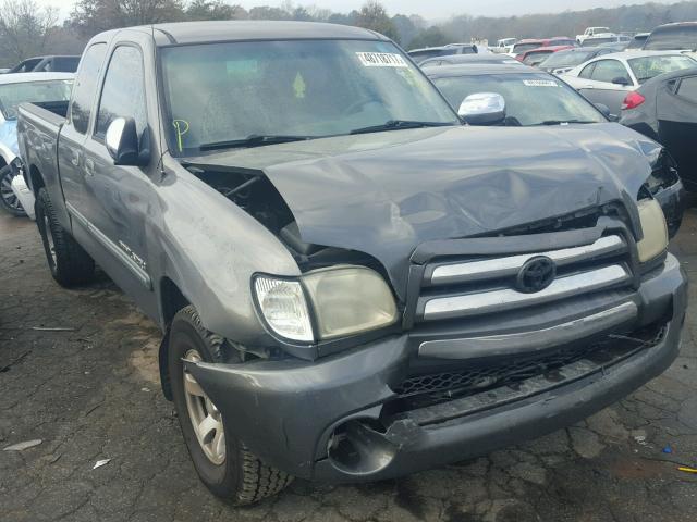 5TBRT34153S342959 - 2003 TOYOTA TUNDRA ACC GRAY photo 1