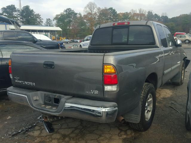 5TBRT34153S342959 - 2003 TOYOTA TUNDRA ACC GRAY photo 4