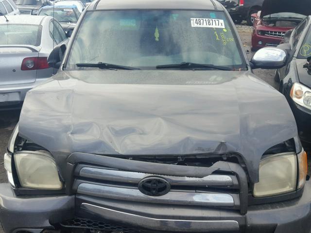 5TBRT34153S342959 - 2003 TOYOTA TUNDRA ACC GRAY photo 7