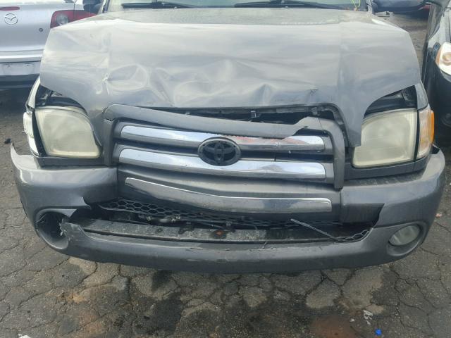 5TBRT34153S342959 - 2003 TOYOTA TUNDRA ACC GRAY photo 9