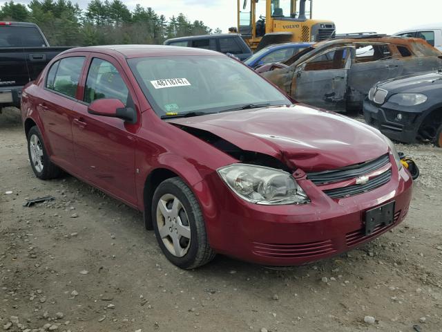 1G1AL58F487166700 - 2008 CHEVROLET COBALT LT RED photo 1