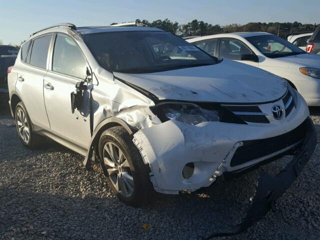 2T3DFREV7EW157665 - 2014 TOYOTA RAV4 LIMIT WHITE photo 1