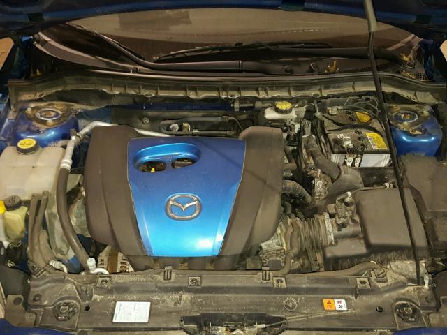 JM1BL1M75C1657551 - 2012 MAZDA 3 I BLUE photo 7