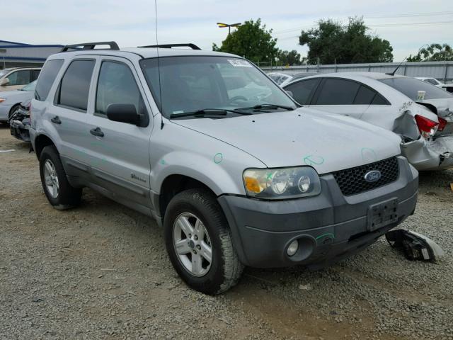 1FMYU49H77KA41520 - 2007 FORD ESCAPE HEV SILVER photo 1