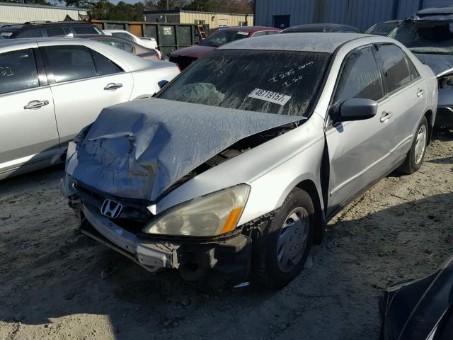 1HGCM56333A138213 - 2003 HONDA ACCORD LX SILVER photo 2