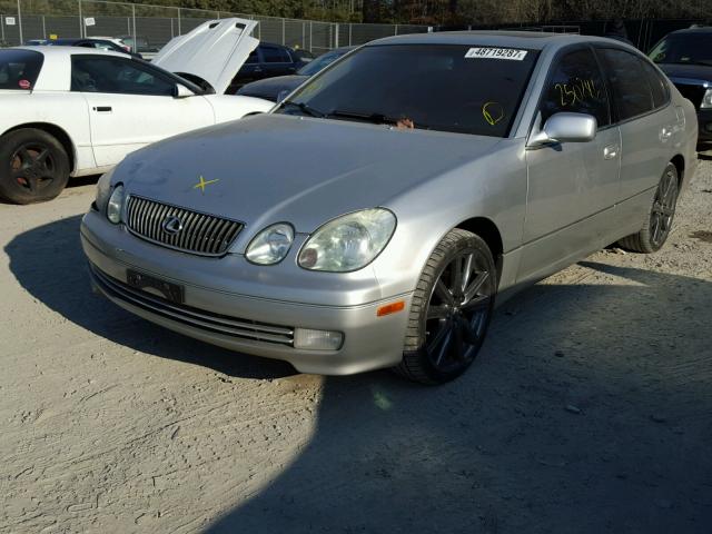 JT8BL69S340015605 - 2004 LEXUS GS 430 GOLD photo 2