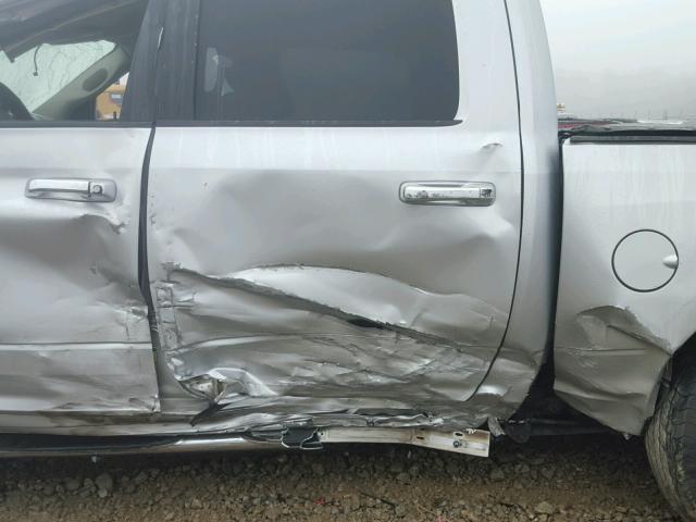 1D7RB1CT7BS564688 - 2011 DODGE RAM 1500 SILVER photo 9