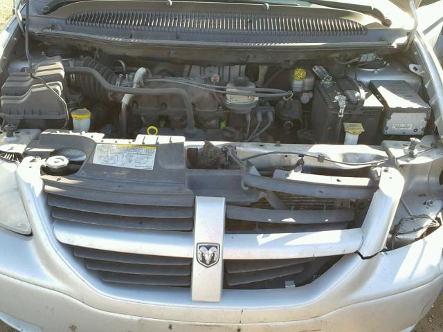 1D4GP24R36B703039 - 2006 DODGE GRAND CARA SILVER photo 7