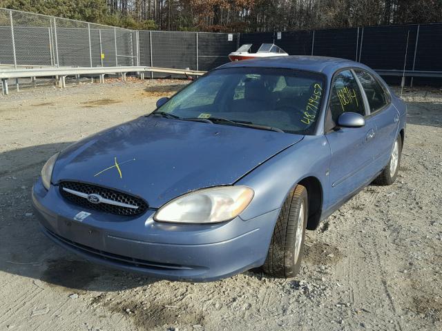 1FAFP56SXYG156079 - 2000 FORD TAURUS SEL BLUE photo 2