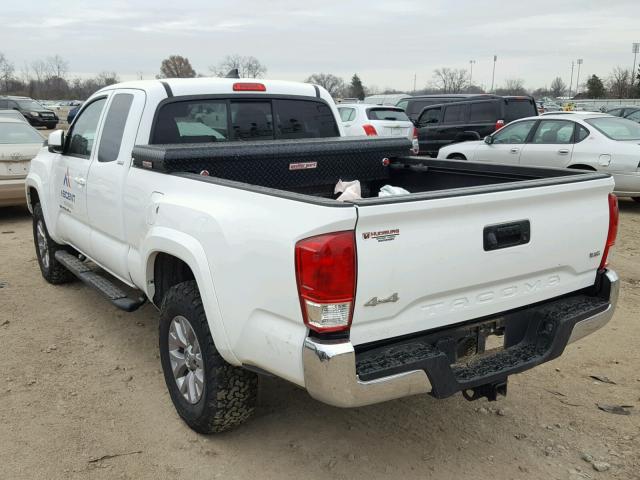 5TFSZ5AN1GX046055 - 2016 TOYOTA TACOMA ACC WHITE photo 3