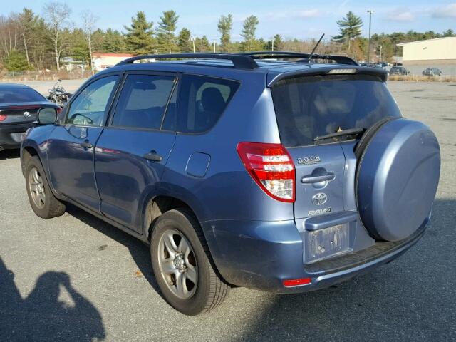 JTMBF4DV0B5049631 - 2011 TOYOTA RAV4 BLUE photo 3