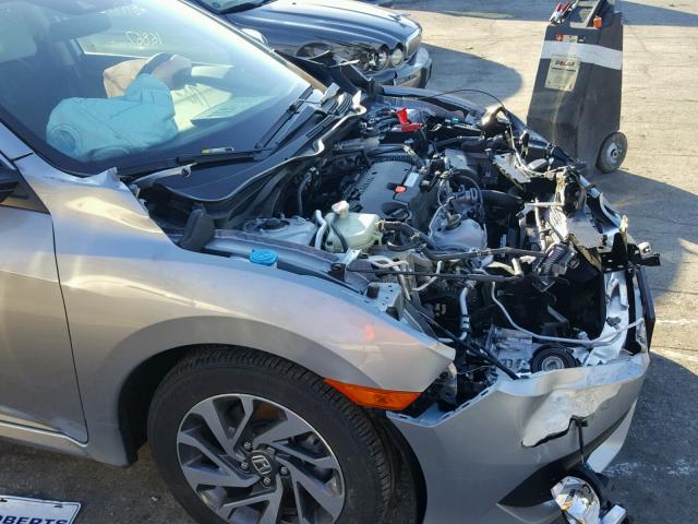 19XFC2F86GE201719 - 2016 HONDA CIVIC EX 银色 照片 9