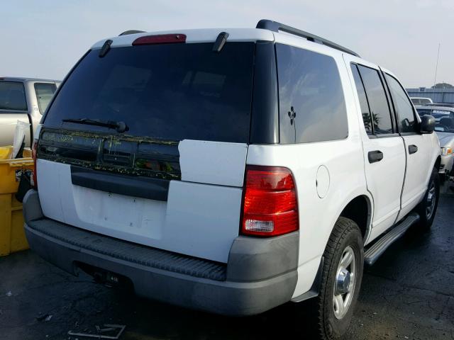 1FMZU72K53ZA94889 - 2003 FORD EXPLORER X WHITE photo 4