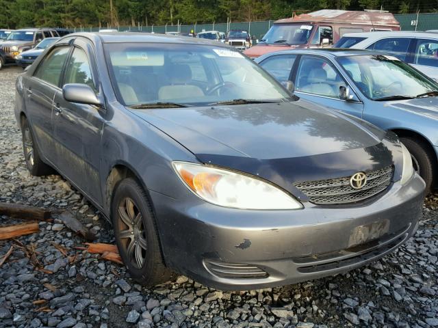 JTDBE32KX30149837 - 2003 TOYOTA CAMRY LE GRAY photo 1