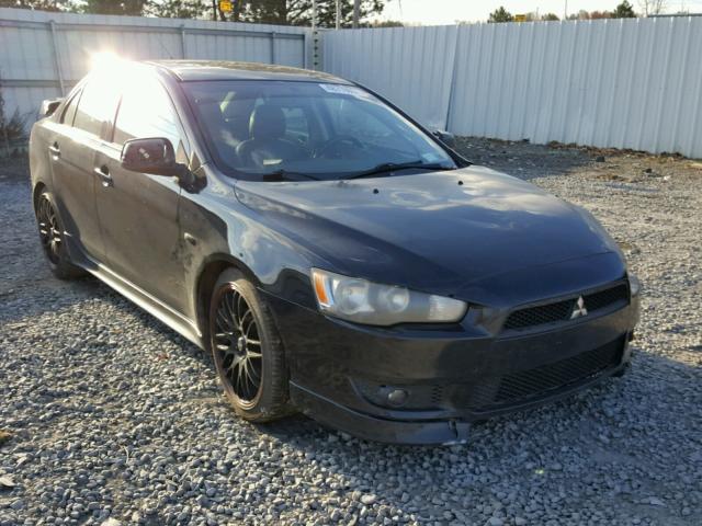 JA3AU86U48U009854 - 2008 MITSUBISHI LANCER GTS BLACK photo 1