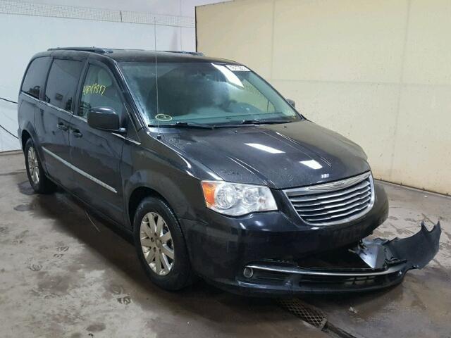 2C4RC1BG4DR621526 - 2013 CHRYSLER TOWN & COU BLACK photo 1