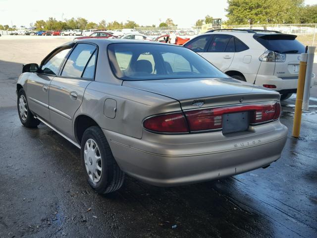 2G4WS52J831240683 - 2003 BUICK CENTURY CU TAN photo 3