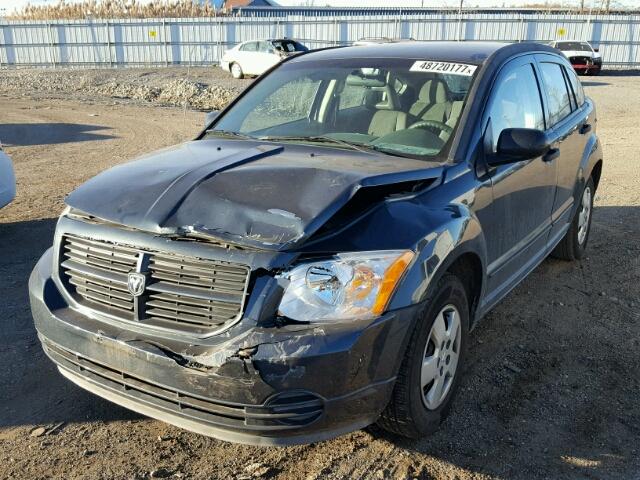 1B3HB28B07D566517 - 2007 DODGE CALIBER GRAY photo 2