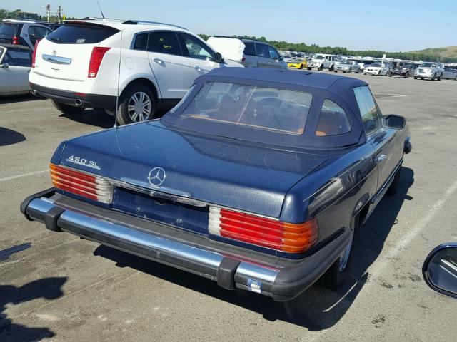 10704412053249 - 1979 MERCEDES-BENZ 450SL BLUE photo 4