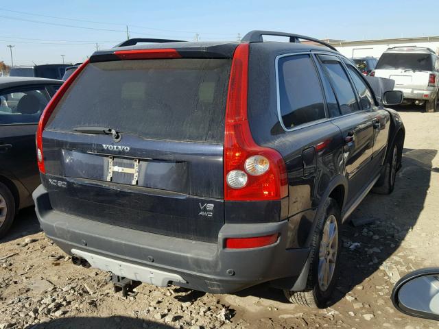 YV4CZ852261245216 - 2006 VOLVO XC90 V8 BLACK photo 4