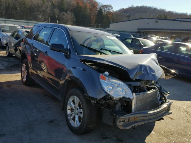 2CNALBEW0A6362807 - 2010 CHEVROLET EQUINOX LS GRAY photo 1