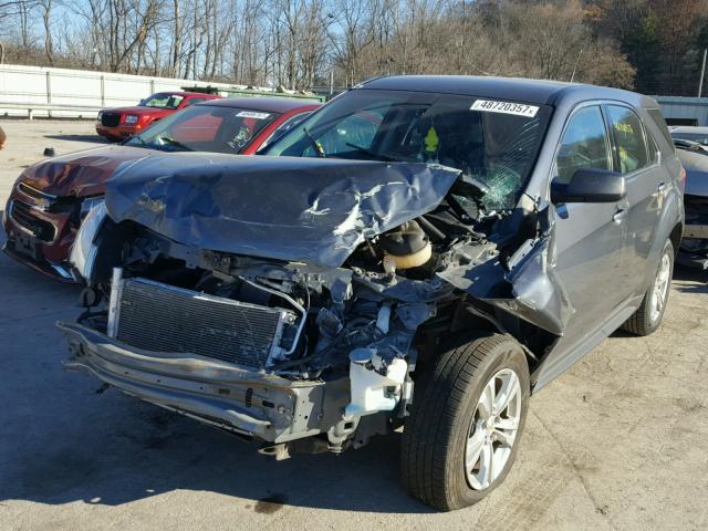 2CNALBEW0A6362807 - 2010 CHEVROLET EQUINOX LS GRAY photo 2