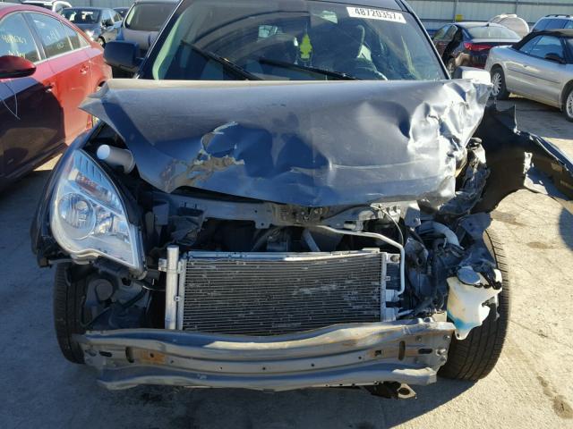 2CNALBEW0A6362807 - 2010 CHEVROLET EQUINOX LS GRAY photo 7