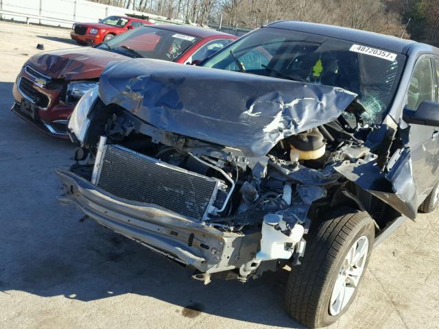 2CNALBEW0A6362807 - 2010 CHEVROLET EQUINOX LS GRAY photo 9