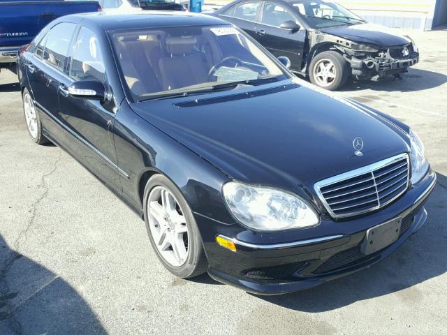 WDBNG70J06A473854 - 2006 MERCEDES-BENZ S 430 BLACK photo 1