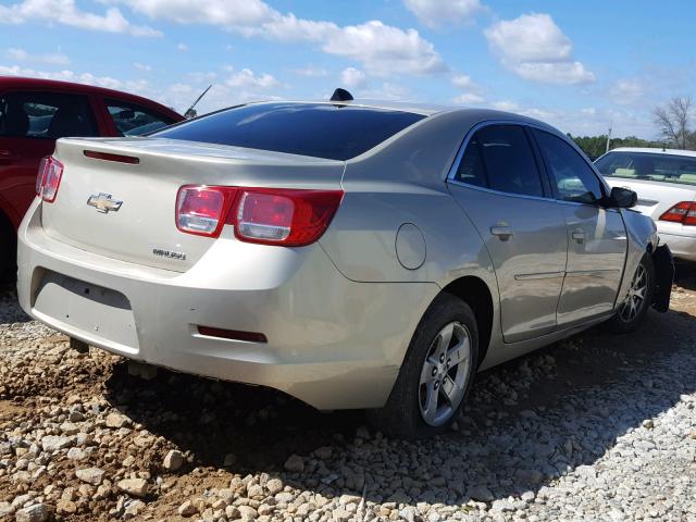 1G11A5SL1EF197599 - 2014 CHEVROLET MALIBU LS 金色 照片 4
