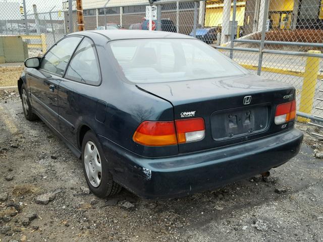 1HGEJ8244WL127473 - 1998 HONDA CIVIC EX GREEN photo 3