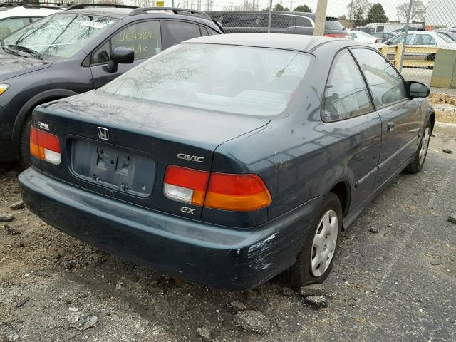 1HGEJ8244WL127473 - 1998 HONDA CIVIC EX GREEN photo 4