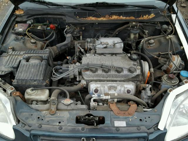 1HGEJ8244WL127473 - 1998 HONDA CIVIC EX GREEN photo 7