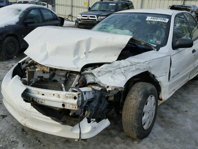 1G2JB5244Y7269069 - 2000 PONTIAC SUNFIRE SE WHITE photo 10