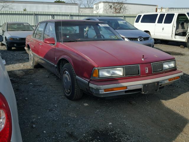 1G3HN54C8JW372402 - 1988 OLDSMOBILE DELTA 88 R RED photo 1