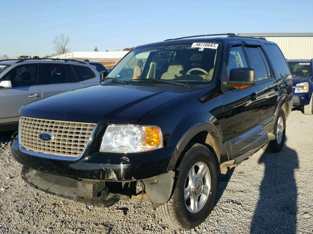 1FMFU17L03LC56819 - 2003 FORD EXPEDITION BLACK photo 2